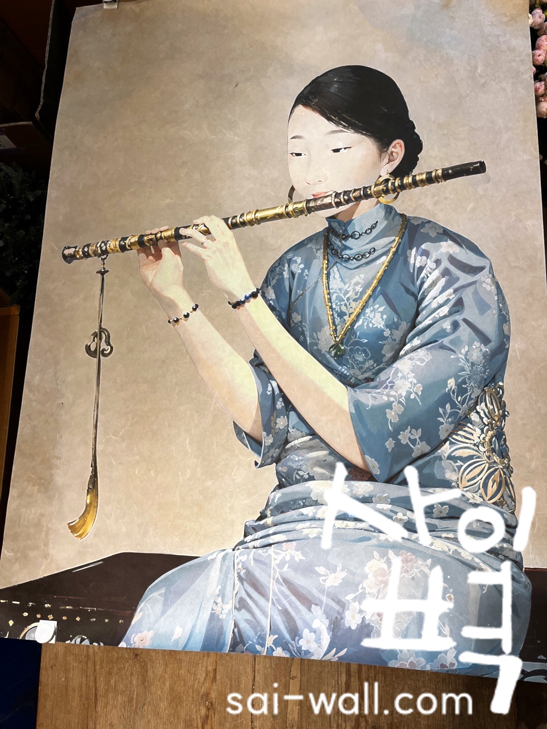 인스파이어 리조트 다이닝코너 벽화 시공 사진 15